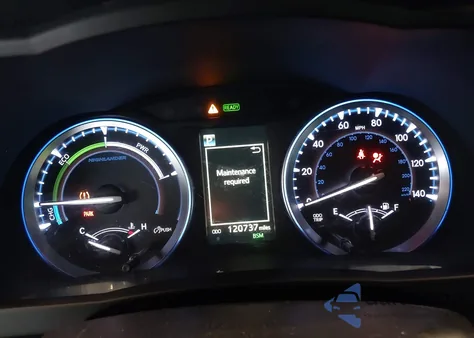 2018 Toyota Highlander Hybrid Xle z USA, uszkodzony, nr VIN 5TDJGRFHXJS037458